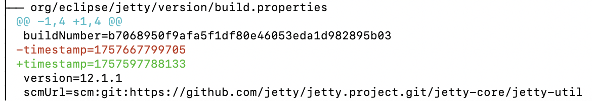 Docker diffoscope comparison